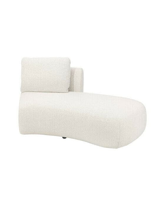 Dixon modul höger bouclé cream 2-sits