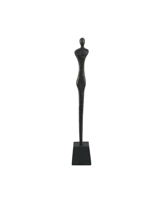 Donna skulptur svart