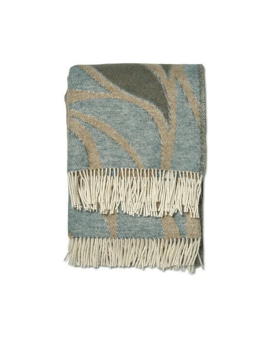 Pläd Folia Teal