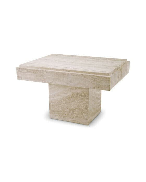 Sartoria sidobord travertine