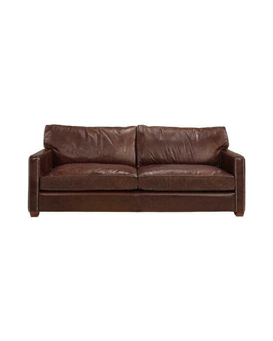 Viscount soffa vintage cigar 2-sits