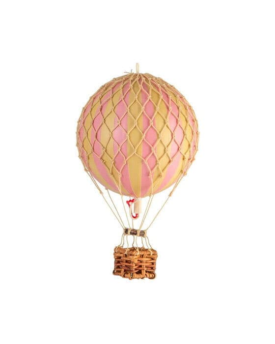 Floating The Skies luftballong rosa/gul