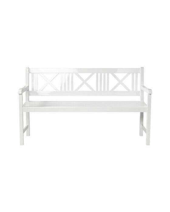 Rosenborg soffa vit 3-sits