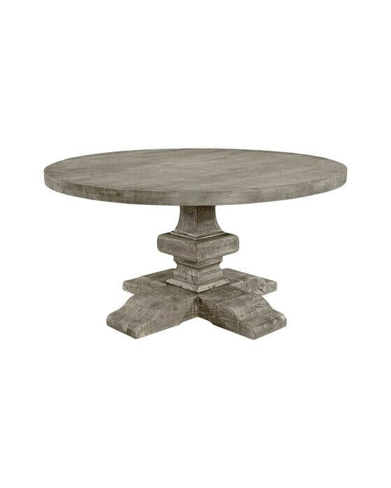 Paris matbord rund pebbles grey Ø150