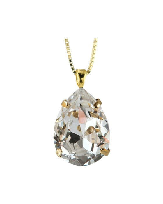 Classic Drop halsband crystal