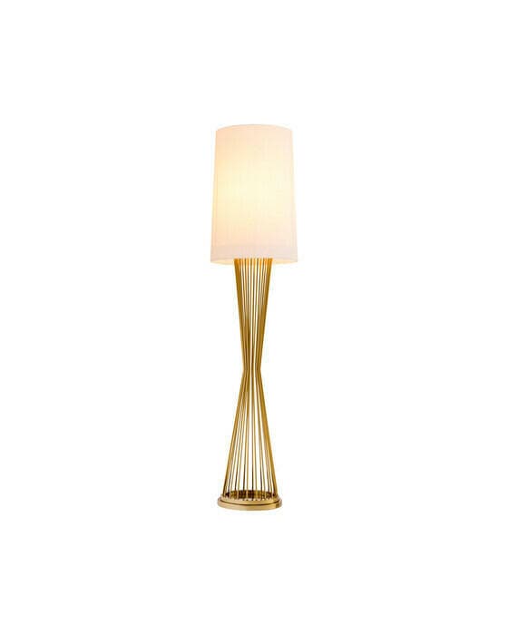 Holmes golvlampa guld