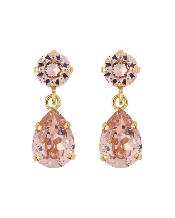 Mini Drop örhängen vintage rose