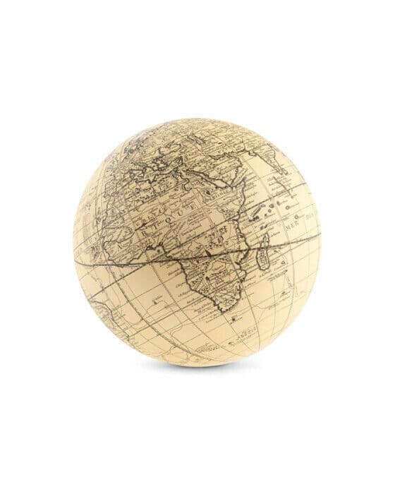 Vaugondy jordglob Ivory