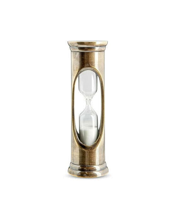 Timglas 3 minuter brons