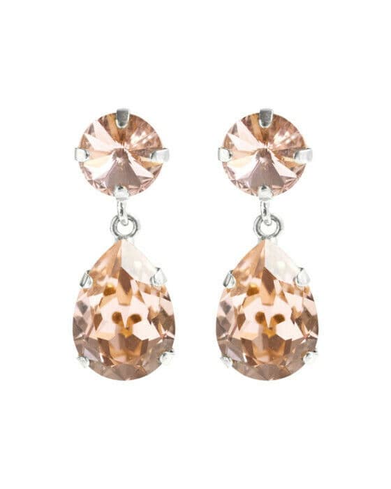 Classic Drop örhängen vintage rose rhodium