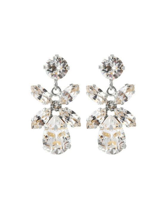 Mini Dione örhängen crystal rhodium