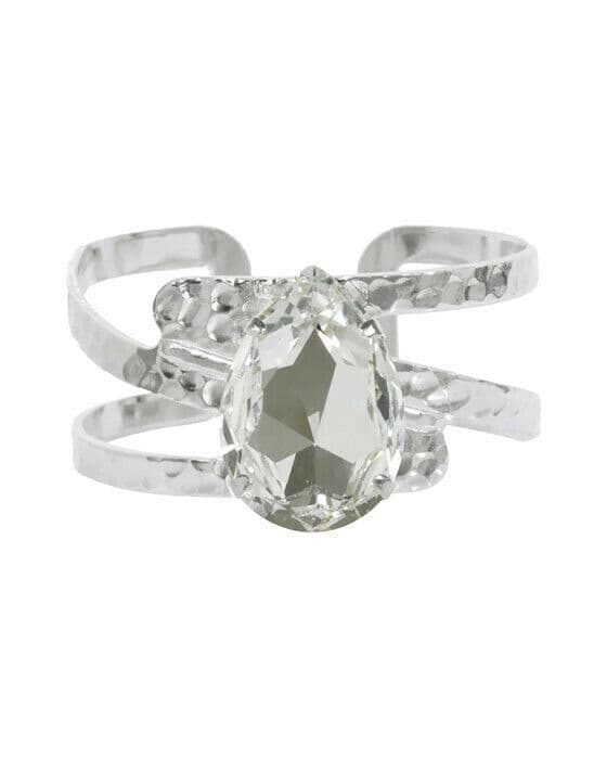 Perfect Drop Bangle armband crystal rhodium