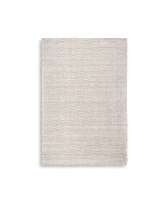 Herringbone matta ivory
