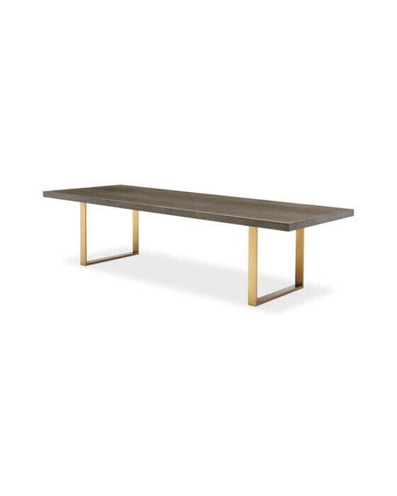 Melchior matbord brown oak