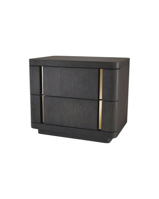 Modesto sidobord mocha/svart
