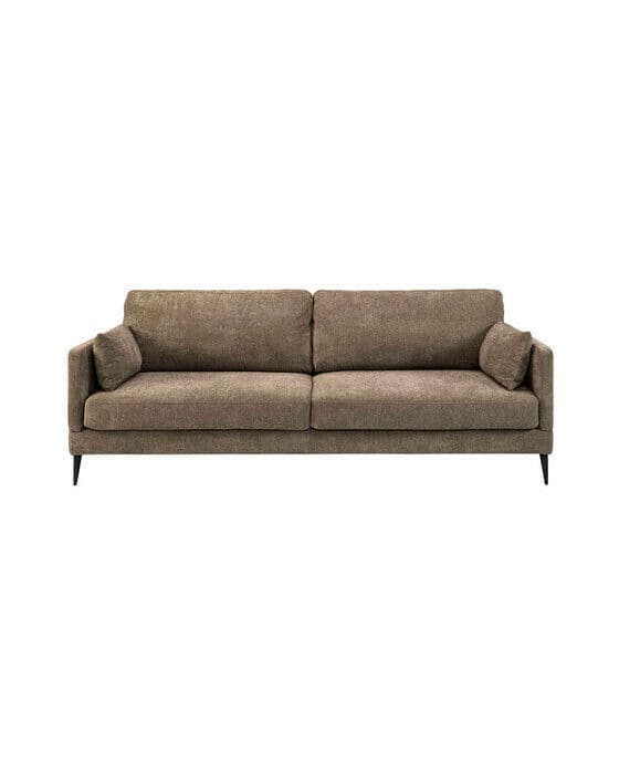 Andorra soffa 3-sits brun