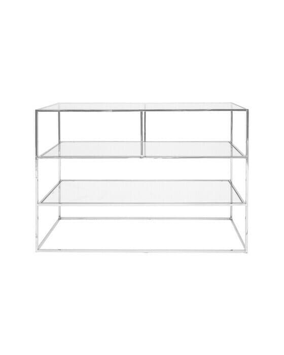 Shelby konsolbord krom