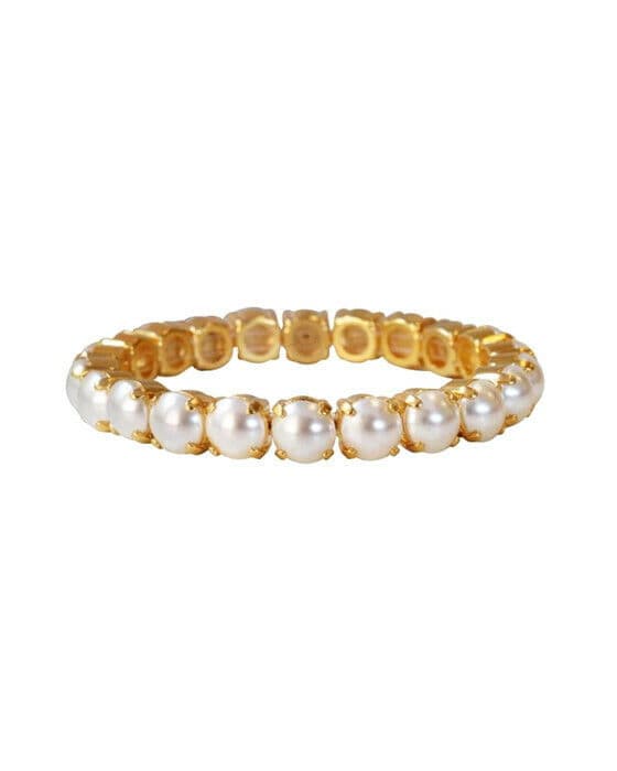Gia Stud armband pearl