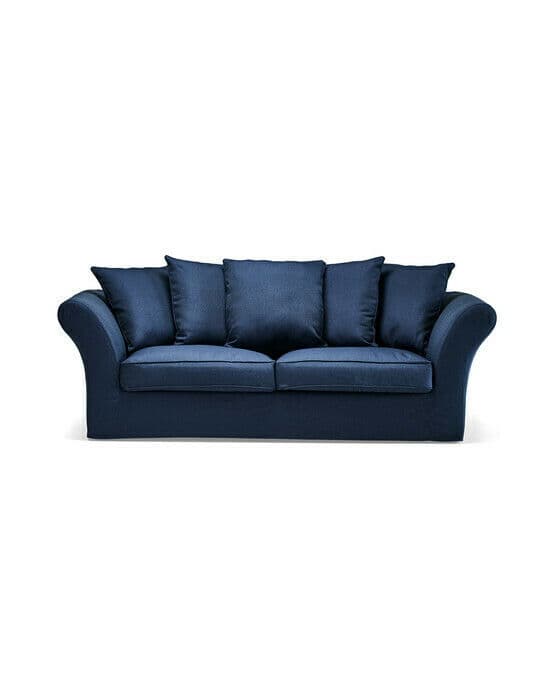 Klädsel Hampton soffa indigo 3-sits