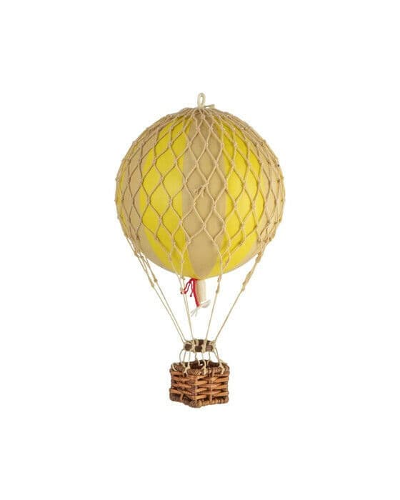 Floating The Skies luftballong gul dubbel