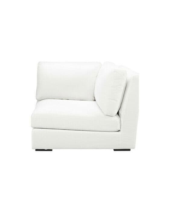 Tulum hörnmodul colonella white