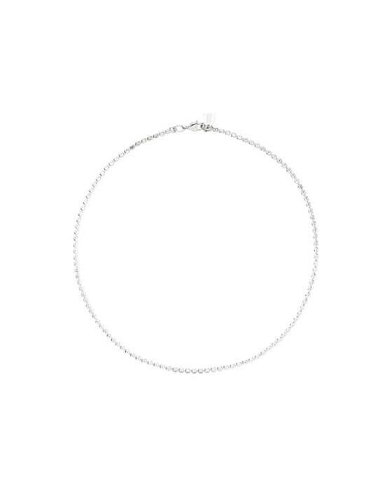 Diamond Chain halsband rhodium