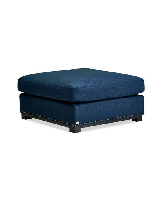 Madison ottoman indigo