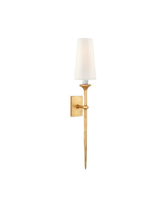 Iberia vägglampa guld