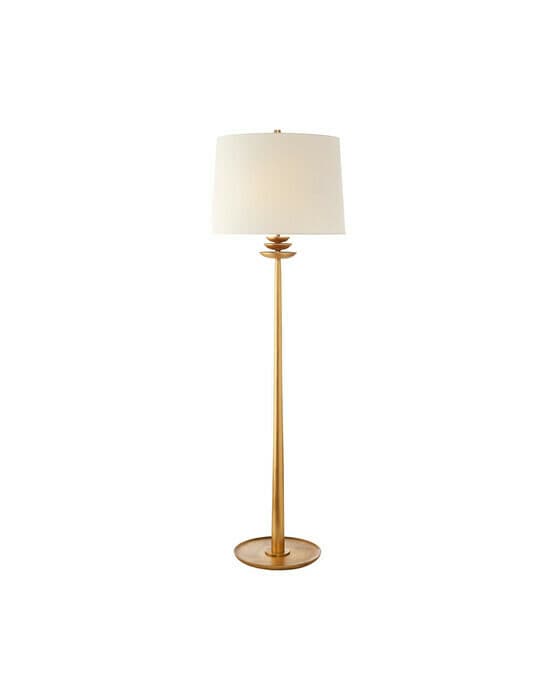 Beaumont golvlampa guld
