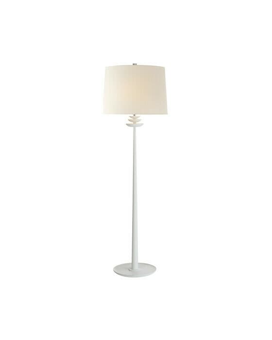 Beaumont golvlampa vit
