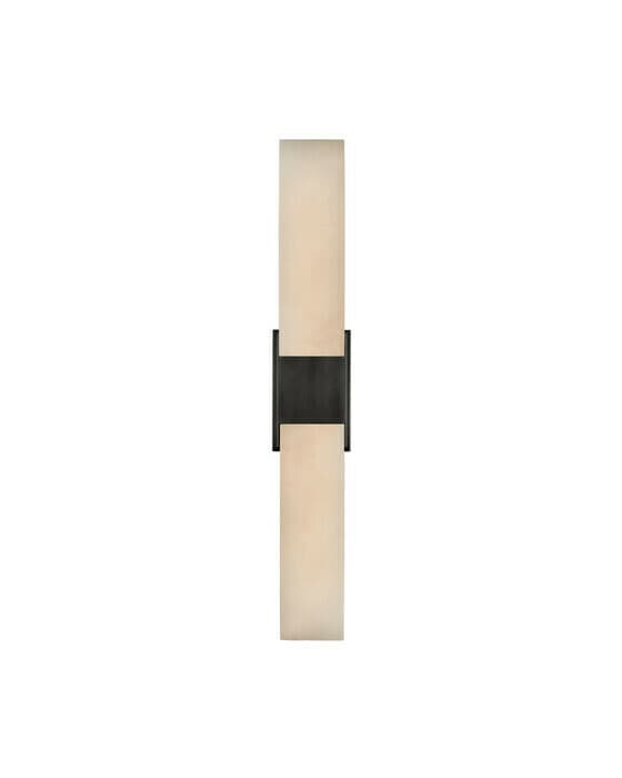 Covet vägglampa dubbel brons