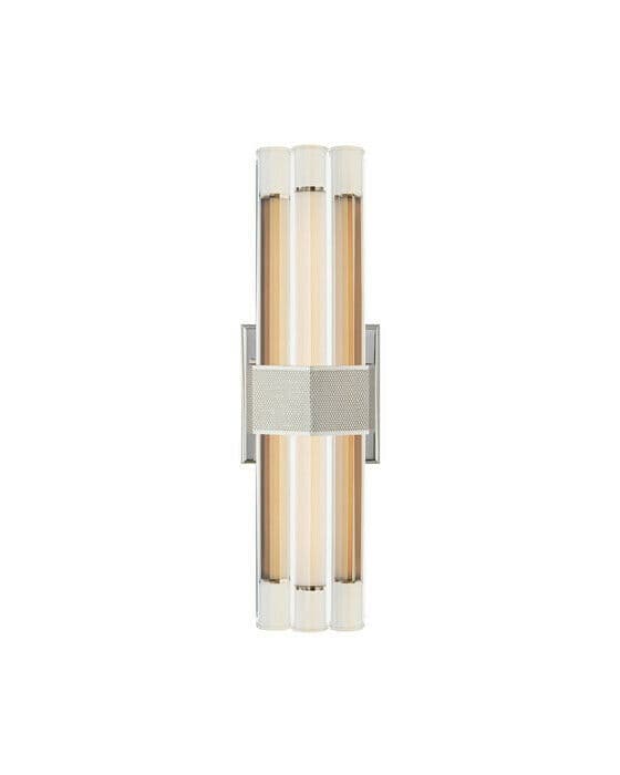 Fascio 14"" vägglampa nickel
