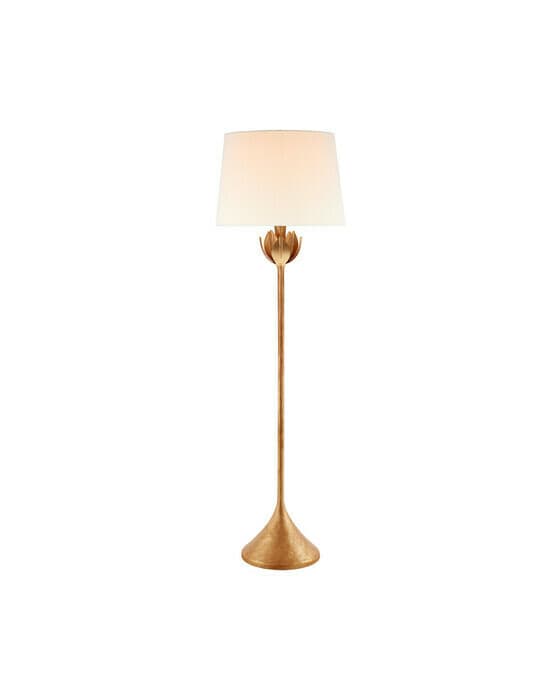 Alberto golvlampa guld