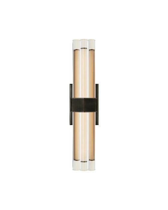 Fascio 18"" vägglampa brons