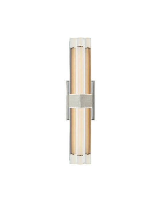 Fascio 18"" vägglampa nickel