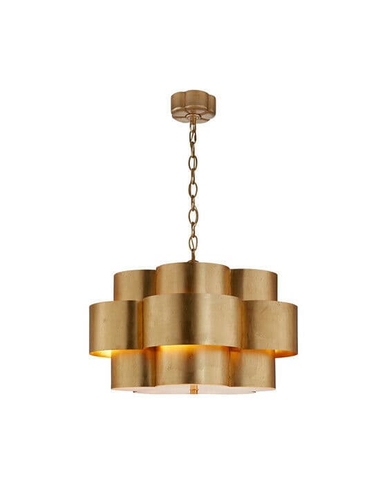 Arabelle taklampa guld