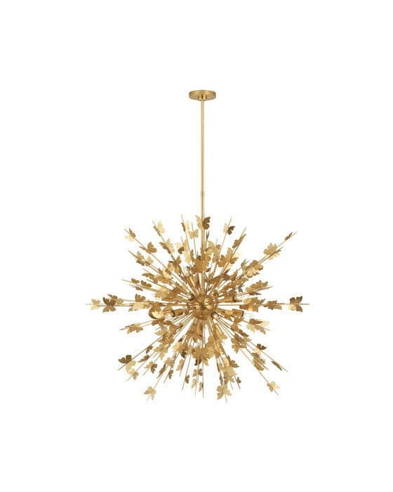 Farfalle takkrona guld L