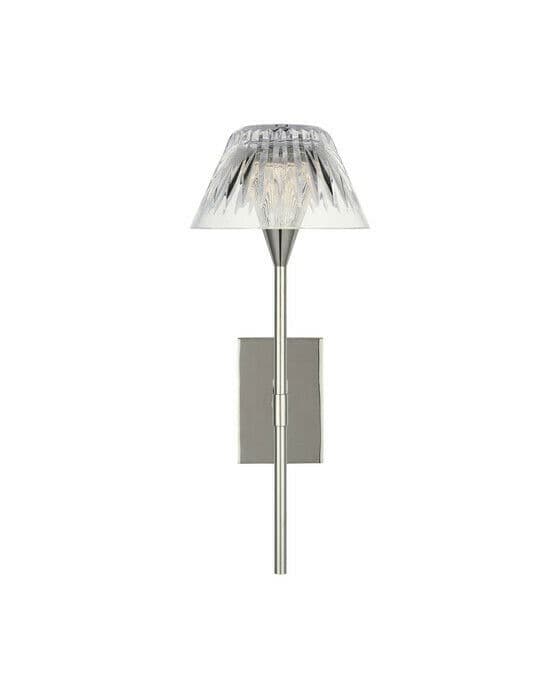 Blaze 14"" vägglampa nickel