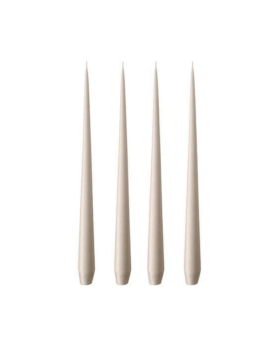 Kronljus linen grey 4-pack