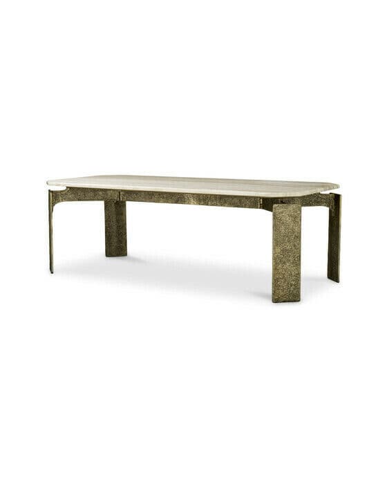 Bodega matbord antik mässing