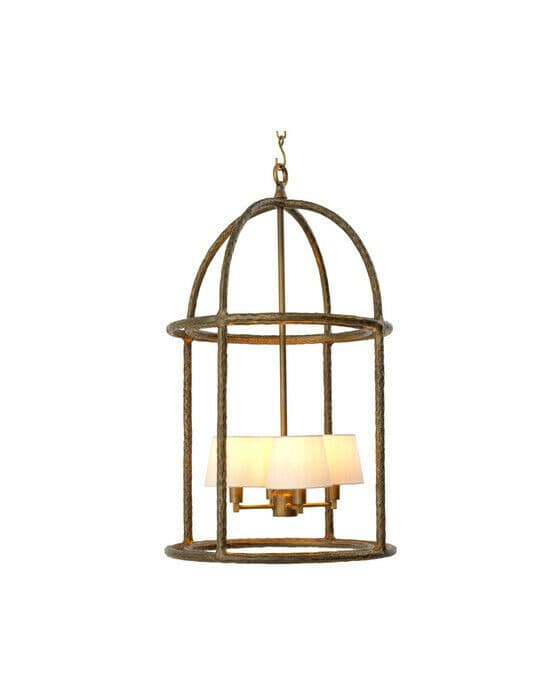 Montrose taklampa vintage mässing