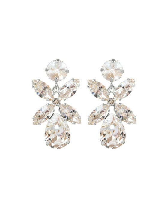 Dione örhängen crystal rhodium