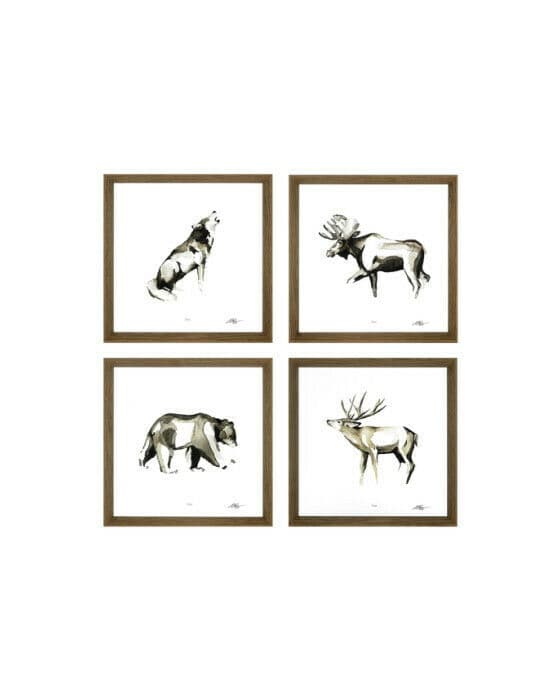 Woodlands (Set of 4)