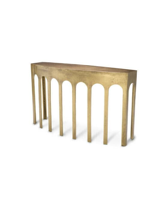 Gardini konsolbord antik mässing