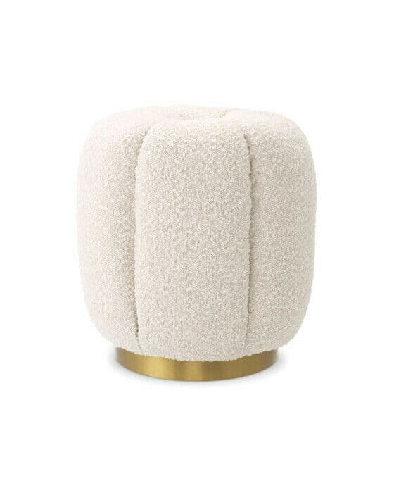 Orchanic pall bouclé cream