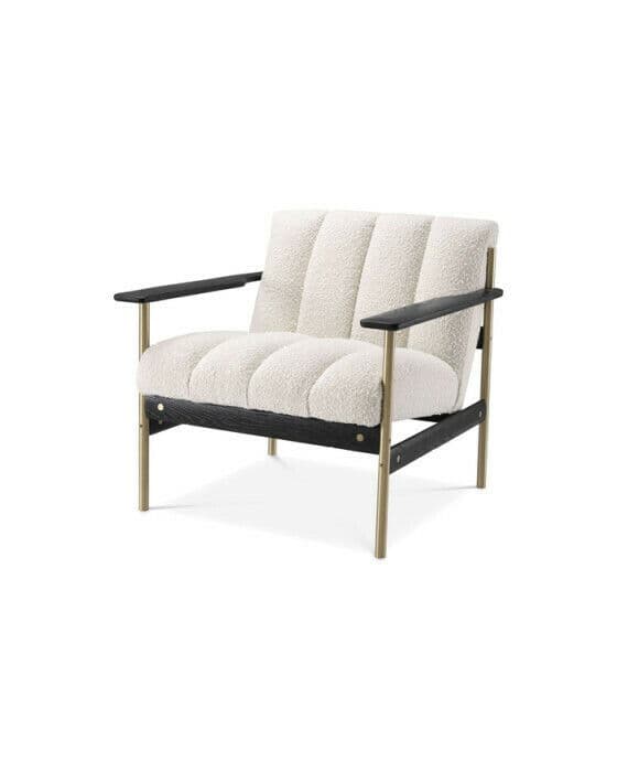 Elan fåtölj bouclé cream