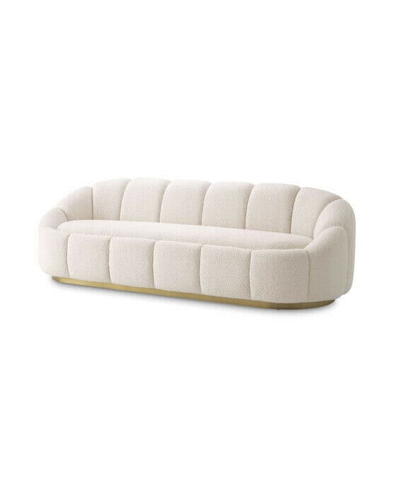 Inger soffa bouclé cream