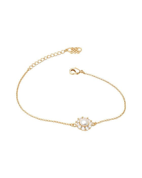 Miss Sofia Pearl armband ivory