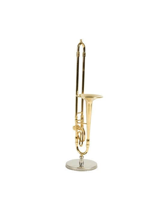 Trombon dekoration mässing