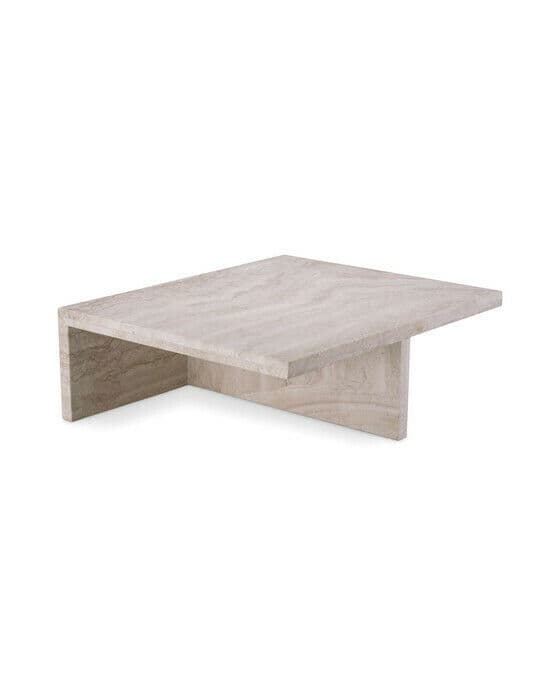 Amara soffbord travertin
